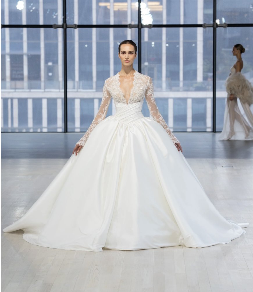 Dress 1 wedding dress dupe – reference photo of the designer wedding dress this style copies